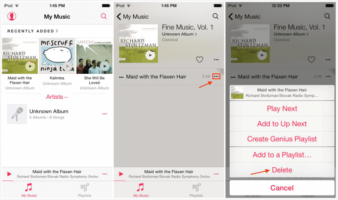 how to delete duplicate photos on ipod touch